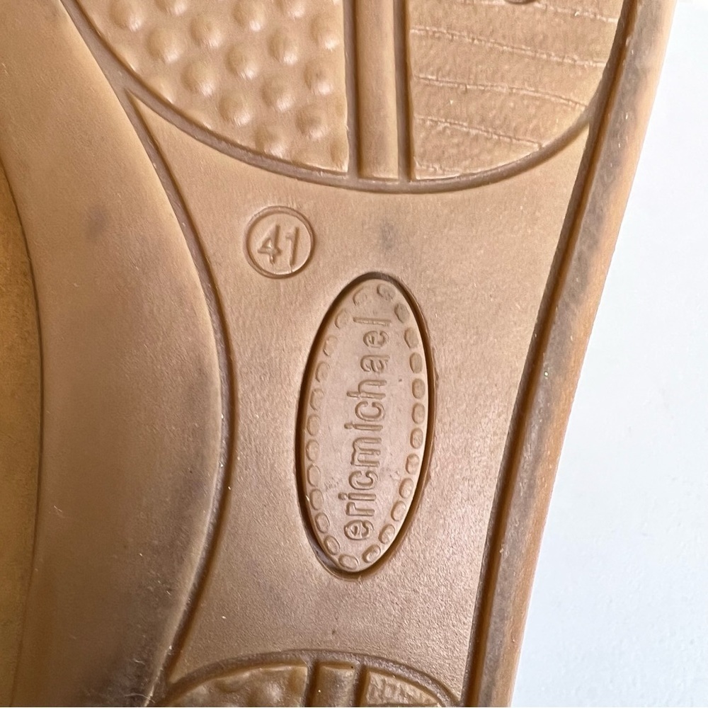 Eric Michael Flat Loafer slip on shoes size 41 9.5 -10 - Picture 5 of 5